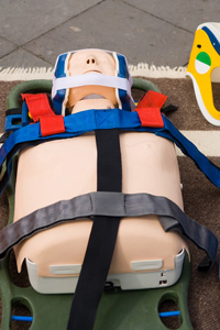 Patient moving course dummy